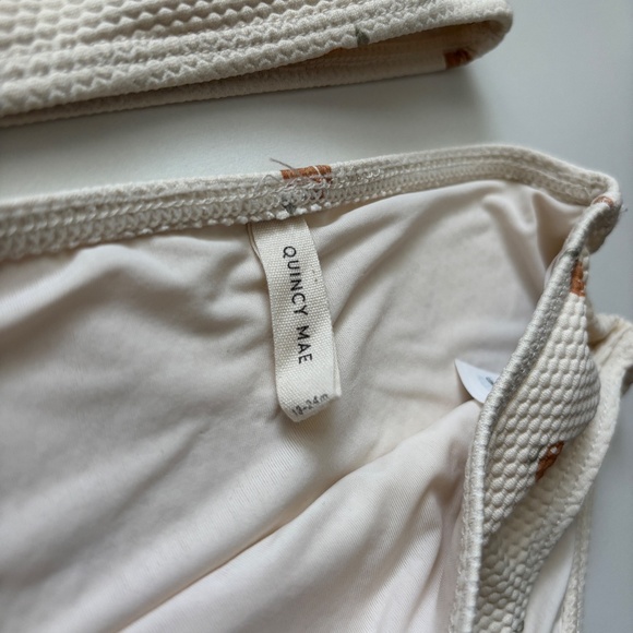 Quincy Mae Zippy Oranges Two Piece Swim Bikini - Picture 3 of 3